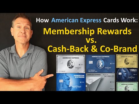 How American Express Credit Cards Work 💳 Membership Rewards Points vs ...